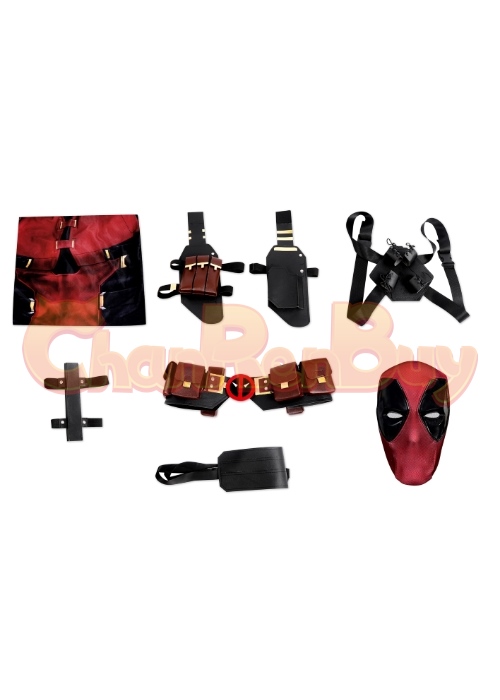Deadpool3 Costume Bodysuit Wade Wilson Cosplay Suit Ver.2