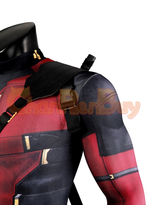 Deadpool3 Costume Bodysuit Wade Wilson Cosplay Suit Ver.2