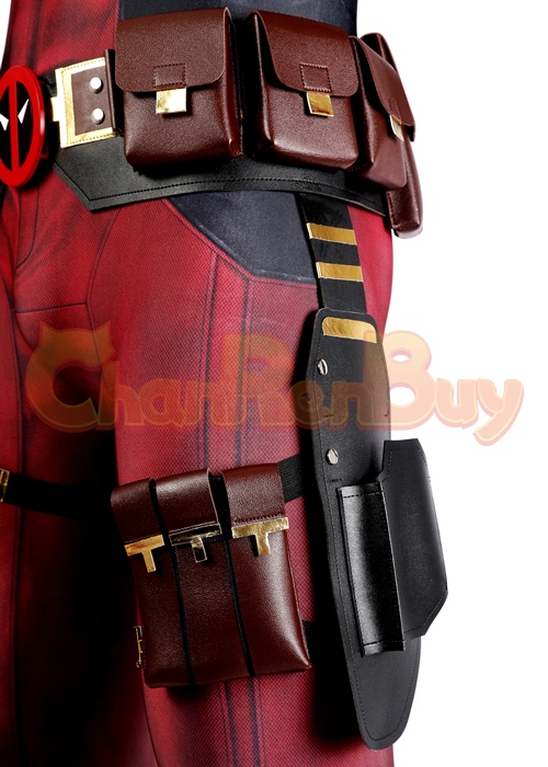 Deadpool3 Costume Bodysuit Wade Wilson Cosplay Suit Ver.2