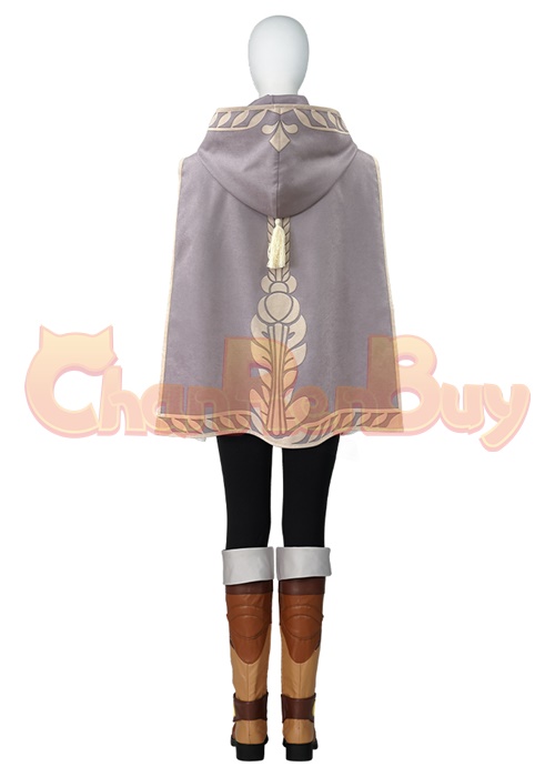 The Legend of Zelda Princess Zelda Costume Cosplay Suit with Cloak Breath of the Wild Outfit