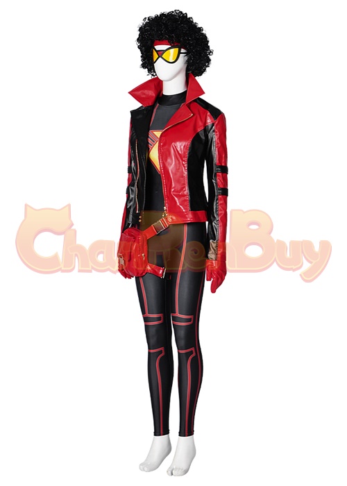 Spider Man Across The Spider Verse Spider Woman Costume Jessica Drew Cosplay Suit