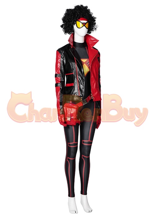Spider Man Across The Spider Verse Spider Woman Costume Jessica Drew Cosplay Suit