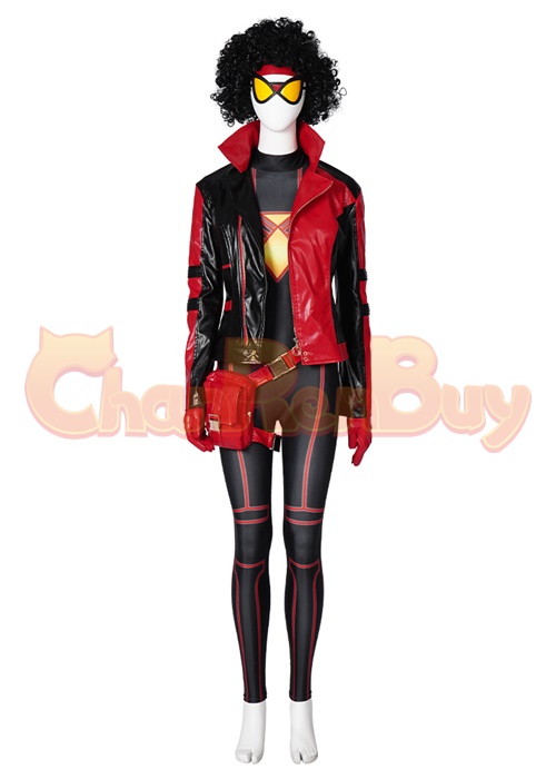 Spider Man Across The Spider Verse Spider Woman Costume Jessica Drew Cosplay Suit
