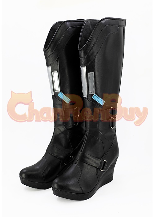 Black Widow Natasha Romanoff Shoes Captain America Civil War Cosplay Boots-Chaorenbuy Cosplay