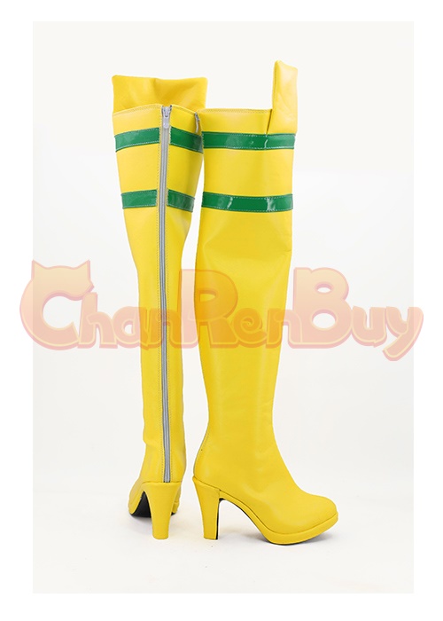 Ms. Rogue Anna Marie Shoes X-Men Cosplay Boots-Chaorenbuy Cosplay