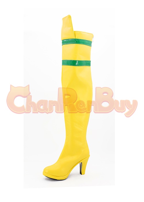 Ms. Rogue Anna Marie Shoes X-Men Cosplay Boots-Chaorenbuy Cosplay