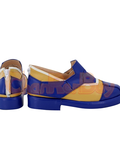 Green Blue Oak Shoes Pokemon Cosplay Boots