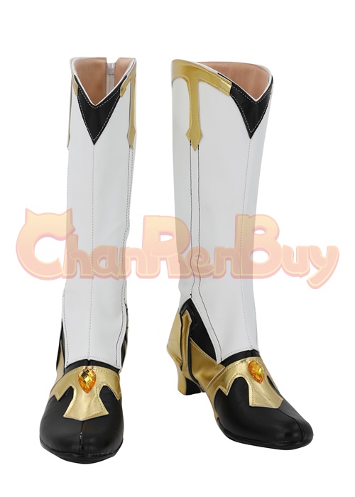 Xingqiu Shoes Genshin Impact Cosplay Boots Ver.2