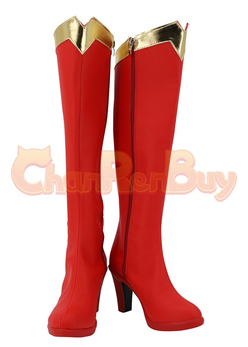 Supergirl Shoes Kara Zor El Linda Lee Cosplay Boots-Chaorenbuy Cosplay