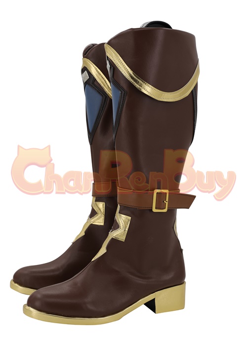 Kaeya Shoes Genshin Impact Cosplay Boots Ver.2