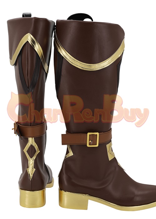 Kaeya Shoes Genshin Impact Cosplay Boots Ver.2