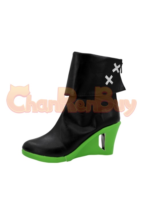 Gavial the Invincible Shoes Arknights Cosplay Boots