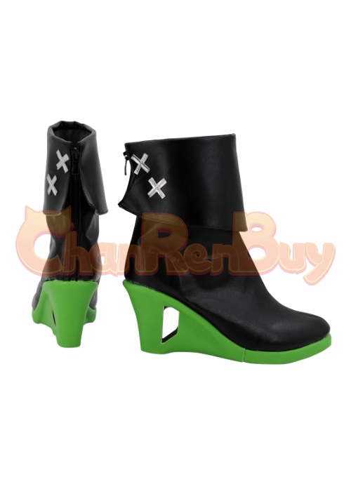 Gavial the Invincible Shoes Arknights Cosplay Boots