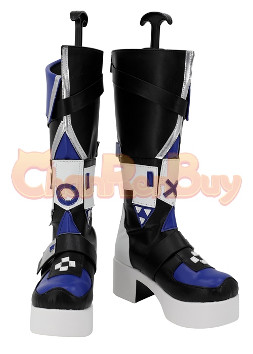 Silver Wolf Shoes Honkai Star Rail Cosplay Boots Ver.3