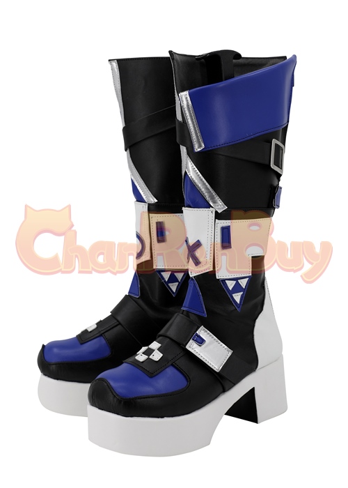 Silver Wolf Shoes Honkai Star Rail Cosplay Boots Ver.3