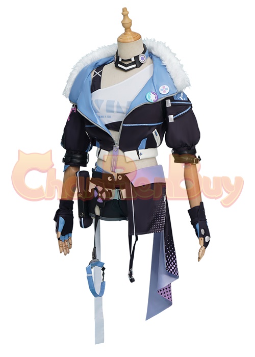 Silver Wolf Costume Honkai Star Rail Cosplay Suit