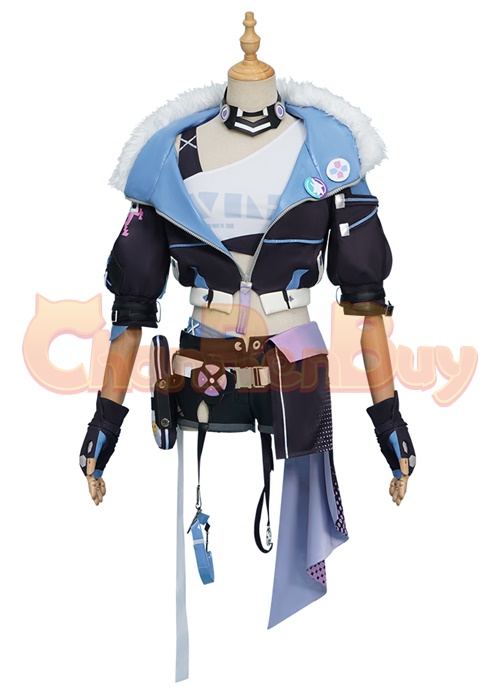 Silver Wolf Costume Honkai Star Rail Cosplay Suit