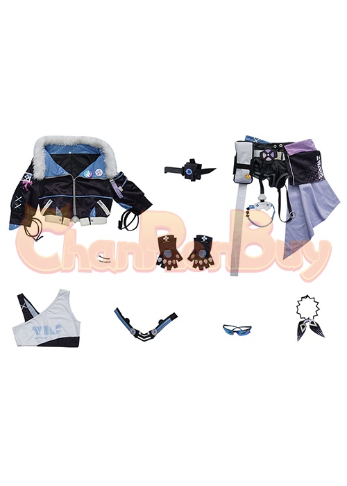 Honkai Star Rail Silver Wolf Costume Cosplay Suit