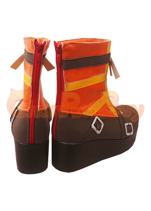 Guilty Gear Delilah Shoes Cosplay Women Boots