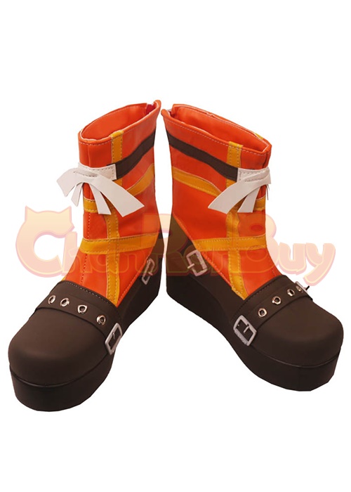 Guilty Gear Delilah Shoes Cosplay Women Boots