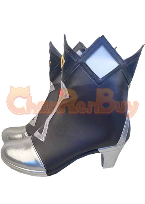 Rosaria Shoes Genshin Impact Cosplay Boots