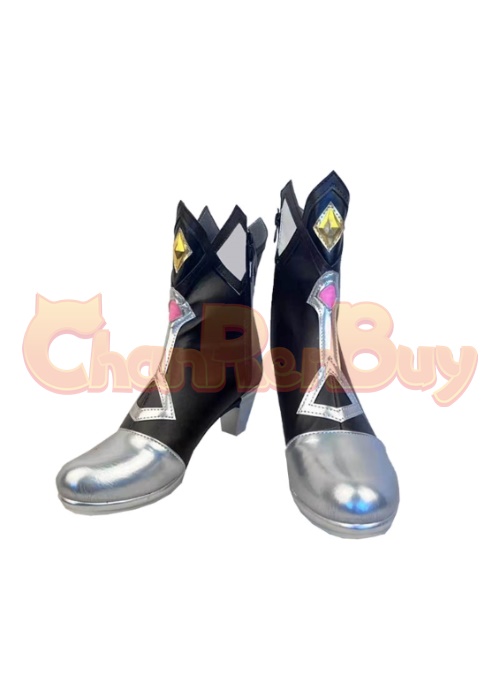 Rosaria Shoes Genshin Impact Cosplay Boots