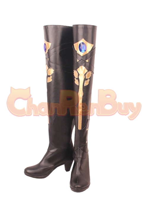 Bronya Zaychik Shoes Honkai: Star Rail Cosplay Boots