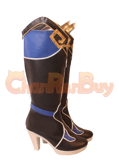 Jingliu Shoes Honkai: Star Rail Cosplay Boots