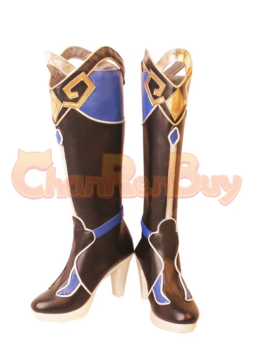 Jingliu Shoes Honkai: Star Rail Cosplay Boots