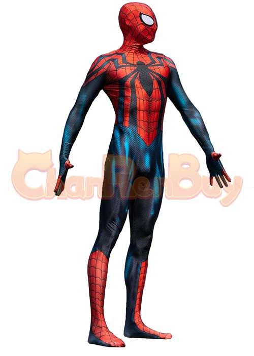 Spider-Man Ben Reilly Costume Cosplay Suit Bodysuit for Adult Kid