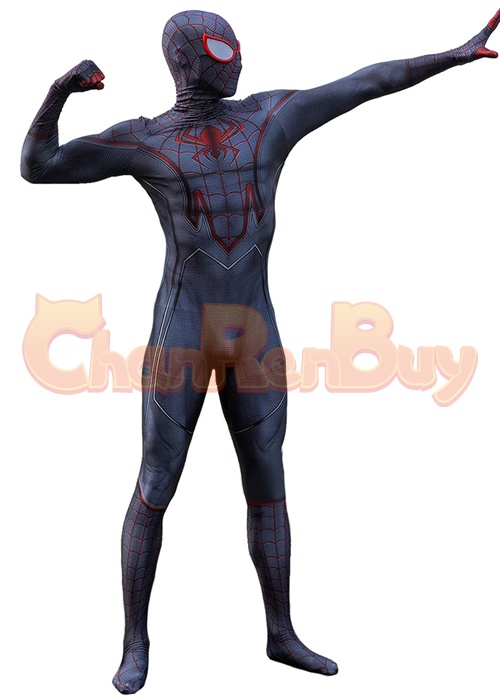 Spider-Man Miles Morales BODEGA Cat Suit Costume Cosplay Bodysuit for Adult Kid