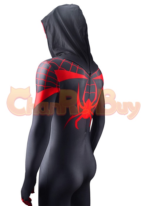 Spider-Man Miles Morales Female Costume Cosplay Suit Bodysuit for Adult Kid
