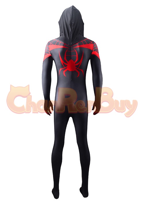 Spider-Man Miles Morales Female Costume Cosplay Suit Bodysuit for Adult Kid