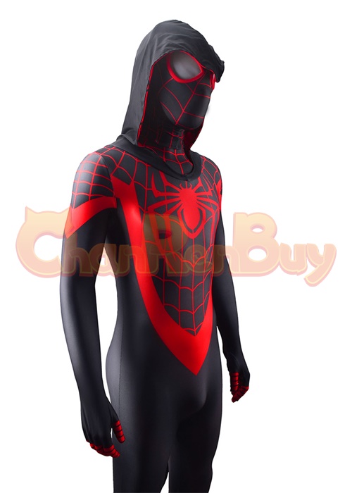 Spider-Man Miles Morales Female Costume Cosplay Suit Bodysuit for Adult Kid
