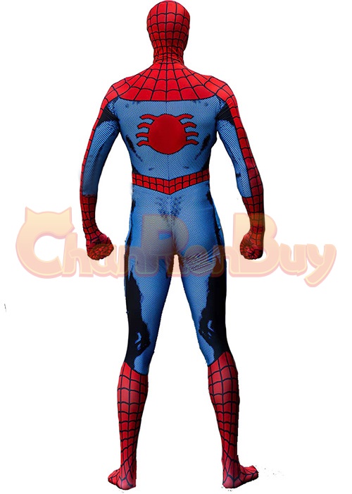 Ultimate Spider-Man Costume Cosplay Suit Peter Parker Bodysuit for Adult Kid