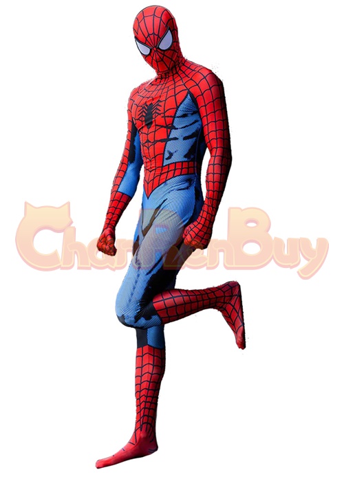 Ultimate Spider-Man Costume Cosplay Suit Peter Parker Bodysuit for Adult Kid