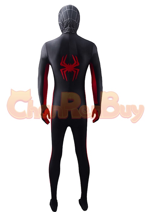 Spider-Man Across the Spider-Verse Miles Morales Costume Cosplay Suit Bodysuit for Adult Kid