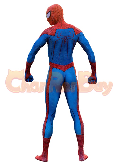 The Amazing Spider-man Costume Cosplay Suit Peter Parker Bodysuit for Adult Kid