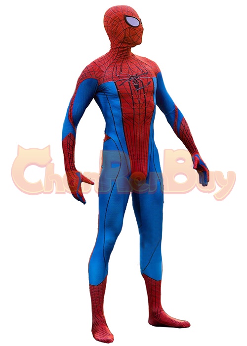 The Amazing Spider-man Costume Cosplay Suit Peter Parker Bodysuit for Adult Kid