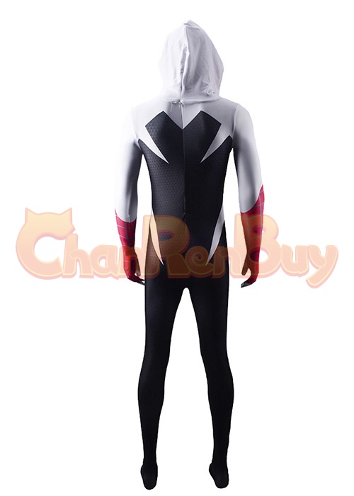Gwen Stacy Costume Cosplay Suit Spider-Man Across the Spider-Verse Bodysuit for Adult Kid