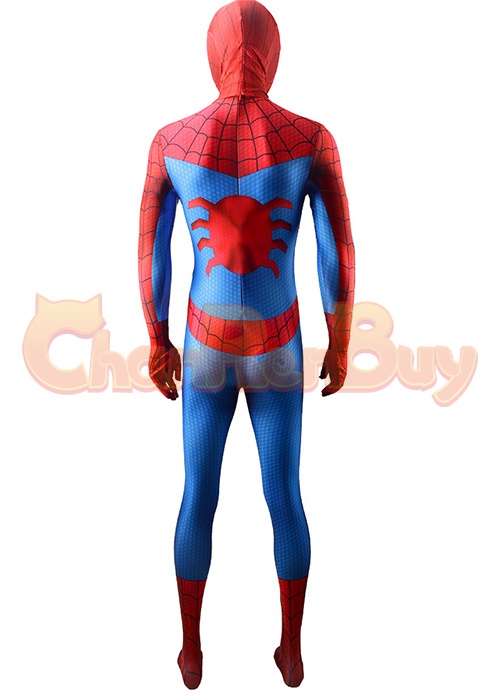 Spider Girl Costume Cosplay Suit Ultimate Spider-Man Bodysuit for Adult Kid