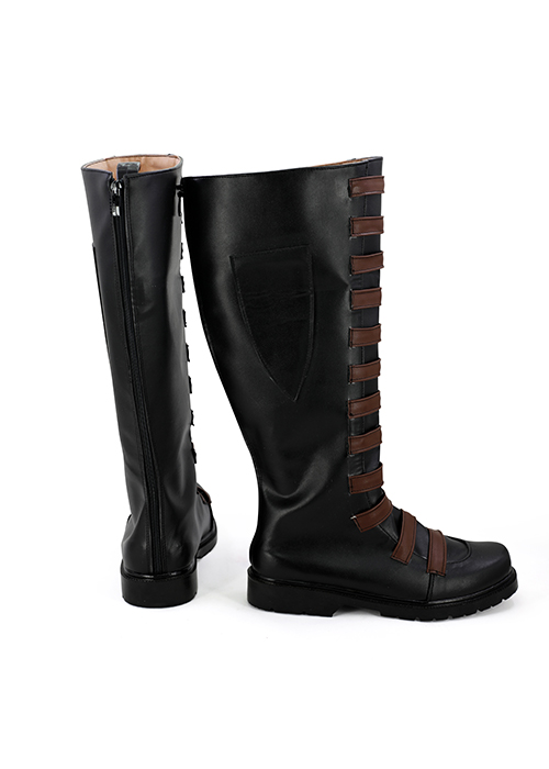 Domino Neena Thurman Shoes Deadpool 2 Cosplay Boots-Chaorenbuy Cosplay