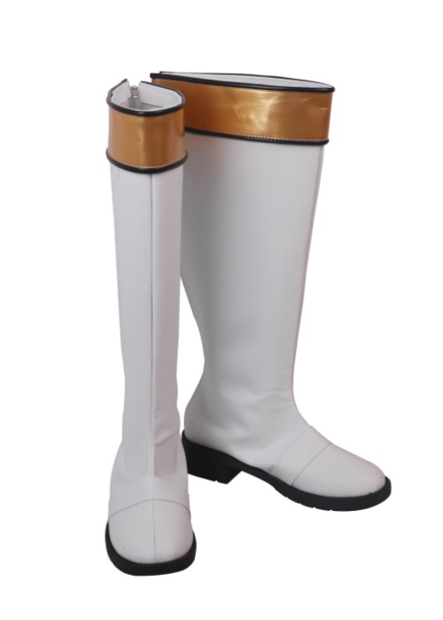 Gokai Silver Shoes Power Ranger Gai Ikari Cosplay Boots