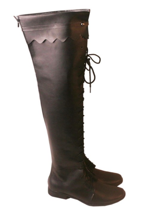 Y'shtola Shoes Cosplay Final Fantasy XIV FF14 Long Boots