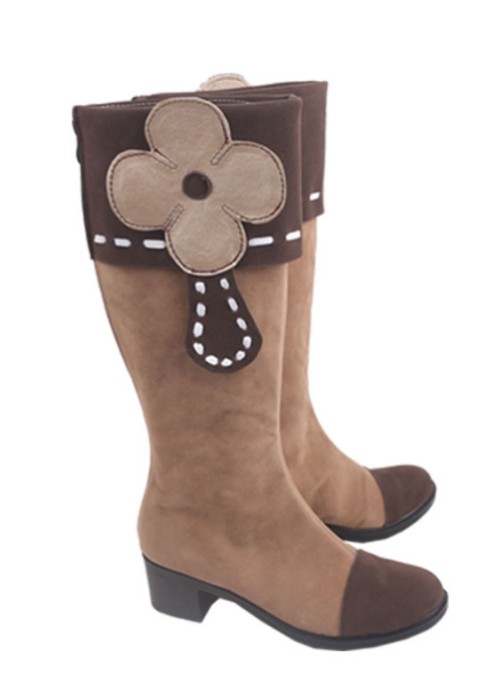 Klee Shoes Genshin Impact Cosplay Boots Ver.  2
