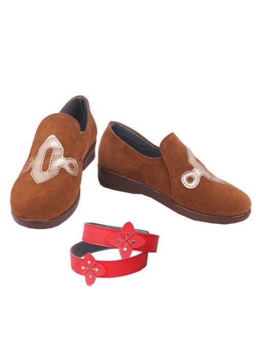 Hutao Shoes Genshin Impact Cosplay Boots Ver. 2