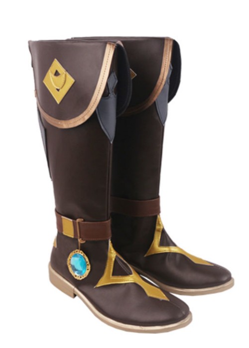 Kaeya Shoes Genshin Impact Cosplay Boots Ver. 2
