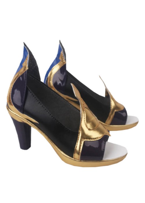 Yelan Shoes Genshin Impact Cosplay Boots Ver. 2