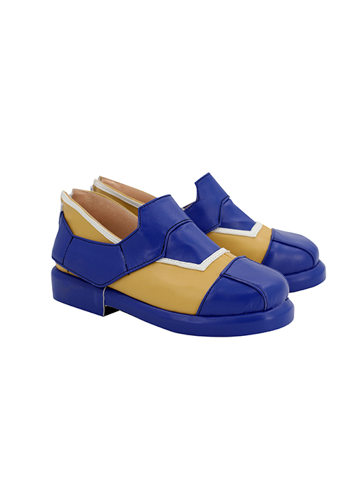 Green Blue Oak Shoes Pokemon Cosplay Boots