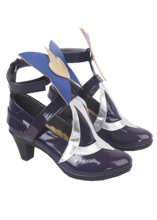 Fischel Shoes Silhouettes of the Night Genshin Impact Cosplay Boots